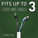 Legrand Wiremold Cordmate II 120 Inch 12 Piece Cord Cover Kit White - Brand New