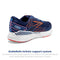 BROOKS MEN'S GLYCERIN GTS 20 SUPPORTIVE RUNNING BLUE DEPTHS/PALACE BLUE/ORANGE - Like New