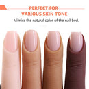 SINOKAME NEUTRAL XS COFFIN SOFT GEL TIPS EXTRA SHORT GEL PRESS ON NAILS - Brand New