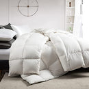 PUREDOWN KING SIZE ALL SEASON DOWN COMFORTER 75% DOWN FILLED - WHITE - Like New