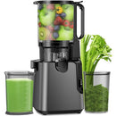 Juicer Machines, 5.4" Large Feed Chute, 400W Cold Press Juicer - Titanium Gray - Like New