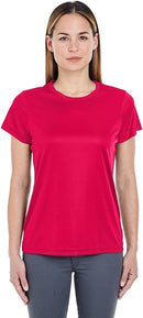 8420L UltraClub Ladies' Cool Dry Sport Perf. Interlock T-Shirt New