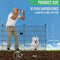 RICHMEN 10 PANELS GARDEN FENCE DOG OUTDOOR YARD VARIOUS CONTROL - BLACK - Like New