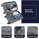 Ben Sherman Nottingham Lightweight Hardside 4-Wheel Spinner, 20" - Rose Gold - Like New