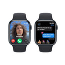 APPLE WATCH SERIES 9 GPS 45MM SMARTWATCH MIDNIGHT CASE MIDNIGHT BAND MR9A3LW/A - Like New