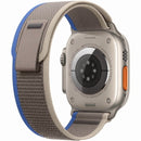 APPLE 49MM BLUE/GRAY TRAIL LOOP BAND, M/L - Like New