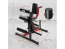 YES4ALL LEG EXTENSION CURL MACHINE LEG MACHINE PLATE LOADED  - - Scratch & Dent