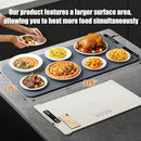 NAXBEY WARMING MAT FOR FOOD EXTRA LARGE FOLDABLE FOOD WARMING MATS - GRAY - Like New