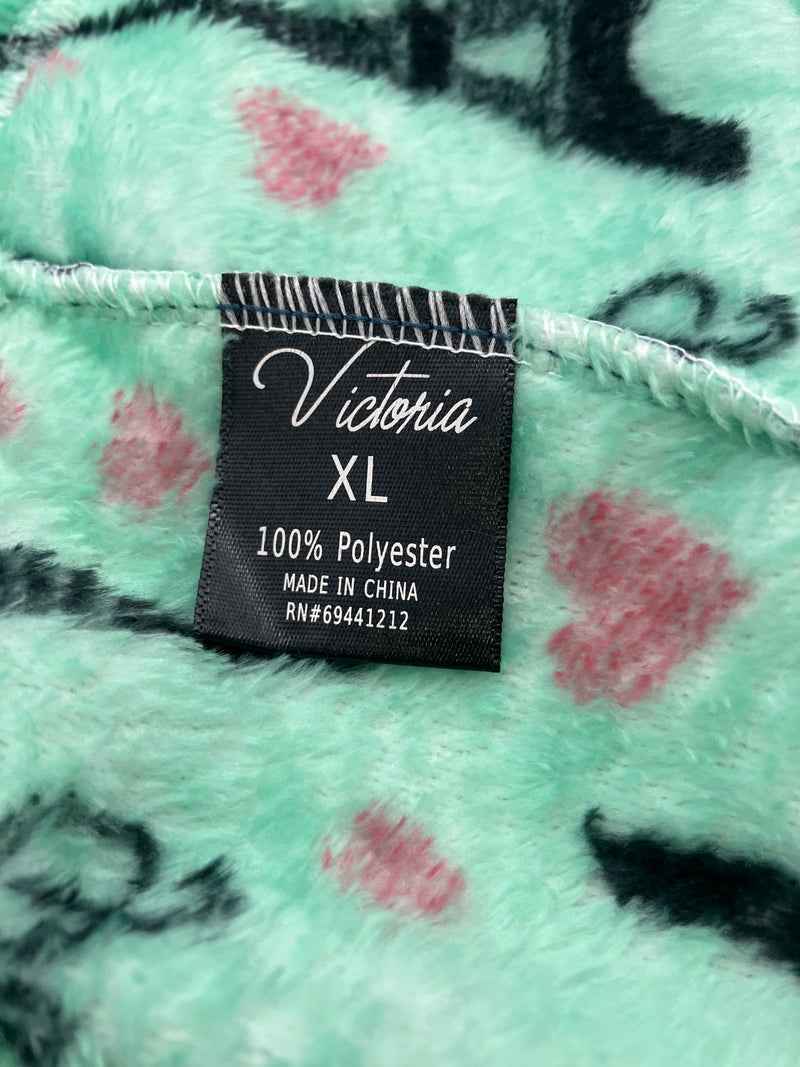 THEAMA TEK COLLECTION MEN’S EXTRA SOFT FLEECE PAJAMAS - XL - PARIS - AP-1871 - Like New