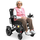 KERDOM ELECTRIC WHEELCHAIR FOR ADULTS UPGRADE 30 MILES RANGE 350LBS WEIGHT,BLACK - Like New