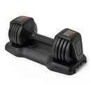 AMAZON BASICS ADJUSTABLE DUMBBELL, 25 LB - BLACK - Like New