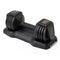 AMAZON BASICS ADJUSTABLE DUMBBELL, 25 LB - BLACK - Like New