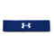 UNDER ARMOUR MEN'S PERFORMANCE HEADBAND; ONE SIZE - ROYAL/WHITE - Brand New
