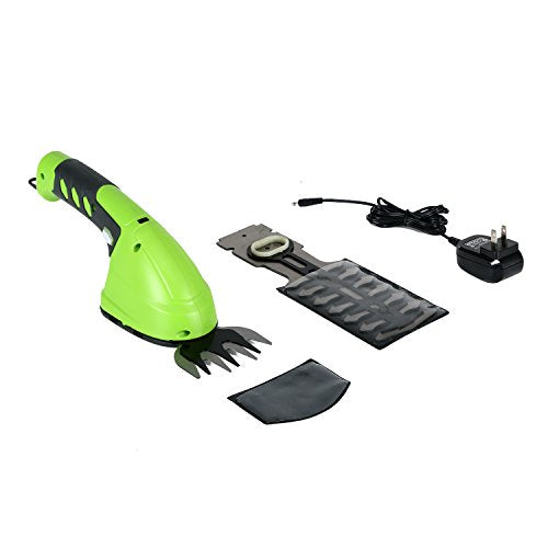GREENWORKS 7.2V CORDLESS 2-IN-1 SHEAR SHRUBBER SH072B00 - GREEN - Like New
