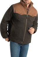 8040 Legendary Whitetails Men's Stockyards Bozeman Canvas Coat Moose Brown L - Brand New