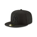 NEW ERA DODGERS 59FIFTY FITTED HAT ADULT SIZE (7 3/4) - BLACK - Brand New