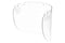 Suncast Replacement Clear Shields Commercial Face Shield Pre-Drilled 32 Pack - Brand New