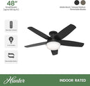 Hunter Fan 48" Ceiling Fan LED Light Kit Handheld Low Profile - Scratch & Dent
