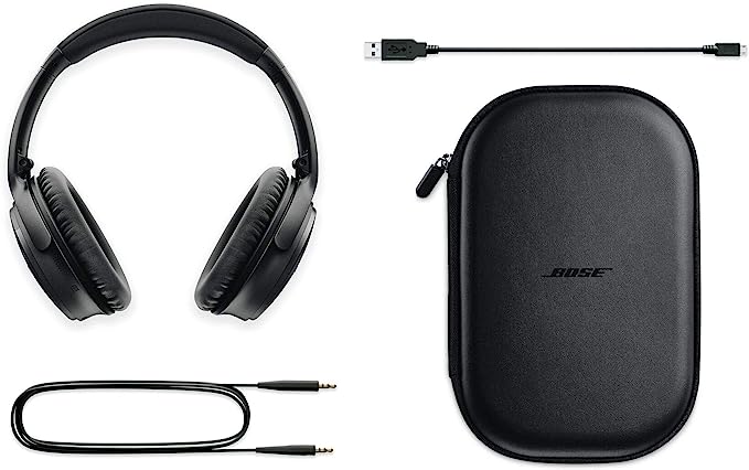 Bose QuietComfort 35 II Noise-Cancelling Wireless Headphones 789564-0010 - black New