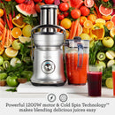 Breville Juice Fountain Cold XL BJE830BSS - Brushed Stainless Steel Like New