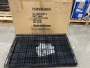 BESTPET TY-PC600-DOUBLE-DOOR METAL DOG CRATE DIVIDER TRAY X-LARGE 42"L - BLACK - Like New