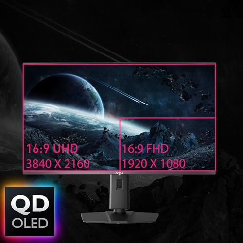 MSI MPG 321URX QD-OLED, 32" 4K UHD QUANTUM DOT OLED MONITOR - - Scratch & Dent