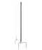 GHENT CLEAR PARTITION EXTENDER WITH ATTACHED CLAMP 29 X 3.88 X 30 THERMOPLASTIC - Brand New
