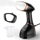 KEENSTAR STEAMER CLOTHES HANDHELD GARMENT 1500W 250ML WATER TANK - BLACK/GOLD - Like New