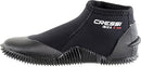 CRESSI ADULT NEOPRENE DIVING BOOTS ANTI-SLIP RUBBER SOLE 3MM SIZE 8 BLACK - Like New