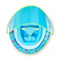 SWIMWAYS INFANT SPRING FLOAT WITH SUN CANOPY - BLUE - Brand New