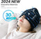 ONLYCARE Migraine Relief Cap,  Soothing Headache Hat, Ice Head Wrap (Black) - Like New