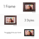 Disney Classic Mickey Mouse Photoshare 10” WiFi Digital Photo Frame - Espresso - Like New