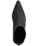 KL445547 KARL LAGERFELD KELSA POINTED TOE HEELED BOOTIE SIZE 10 BLACK - Like New
