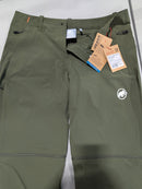 MAMMUT WOMEN'S HIKING PANTS - SIZE: WOMEN 10 (AU/UK W14) (EU W40) - DARK MARSH - Brand New