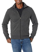 AMAZON ESSENTIALS MEN'S STANDARD FULL-ZIP FLEECE MOCK NECK MIDWEIGHT M - M - Like New
