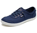 BOBS FROM SKECHERS WOMEN'S BOBS B CUTE SHOE WIDE NAVY SIZE 7.5 - Like New