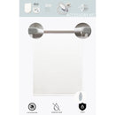 SHADESU BLACKOUT ROLLER SHADE WHITE BLACKOUT, 32" W X 72"H - WHITE - Like New