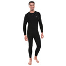 XTREME HEAT MENS THERMAL UNDERWEAR SET - SIZE: MEN L - BLACK - Like New