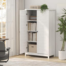 FURINNO ROBIN STORAGE CABINET 4-TIER PANTRY ADJUSTABLE SHELVES SC24005 - WHITE - Like New