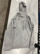 BLU ROCK NEW YORK HOODIE WITH 2 BLACK ZIP POCKETS - SIZE: MEN XL - GRAY - Like New