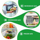 150 Set - 38oz Meal Prep Containers with Lids, Reusable, Leakproof - Brand New