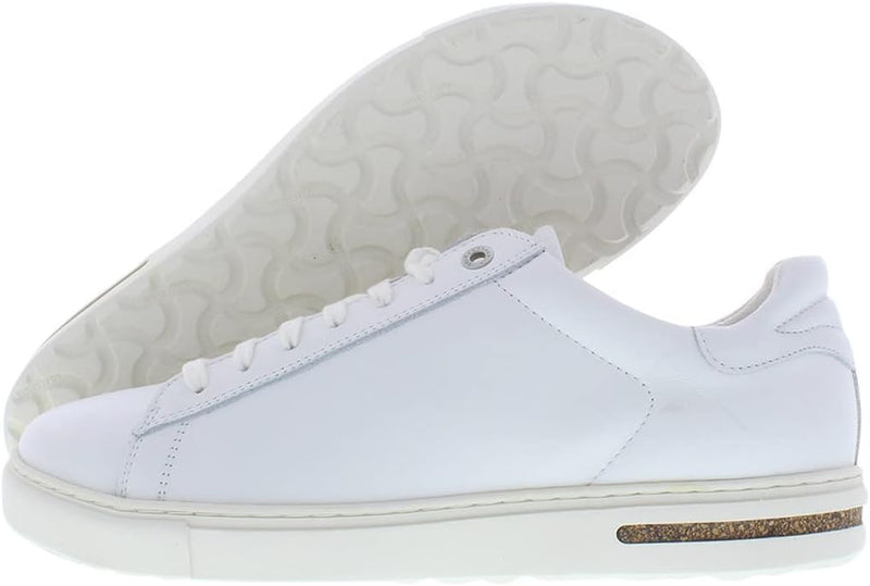 BIRKENSTOCK MEN'S BEND LEATHER SNEAKERS - SIZE: MEN 7 WOMEN 9 - WHITE - Like New