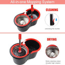 Spin Mop and Bucket with Wringer Set 360° Spinning Mop Bucket - Like New
