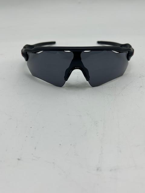 OAKLEY MEN'S OO9208 RADAR EV RECTANGULAR SUNGLASSES - Black Frame/ Black lenses - Like New