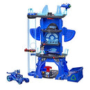 PJ Masks Deluxe Battle HQ Preschool Toy Headquarters Playset 2 Action Figures - Brand New