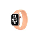 APPLE WATCH BAND SILICONE SOLO LOOP 40MM SIZE 4 - CANTALOUPE - Like New