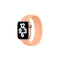 APPLE WATCH BAND SILICONE SOLO LOOP 40MM SIZE 4 - CANTALOUPE - Like New