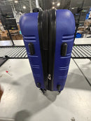 ROCKLAND MELBOURNE HARDSIDE EXPANDABLE SPINNER WHEEL LUGGAGE, 20 INCH - BLUE - Like New