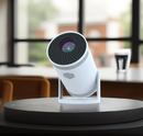 SYTA FY300 PORTABLE 4K POCKET PROJECTOR NATIVE 480P DUAL WIFI6 BT5.0 - WHITE - Like New
