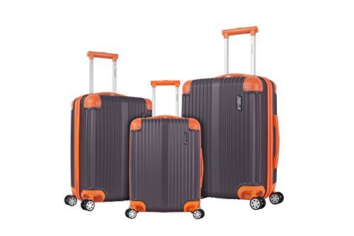 ROCKLAND BERLIN HARDSIDE EXPANDABLE SPINNER WHEEL 3-PIECE SET - - Scratch & Dent